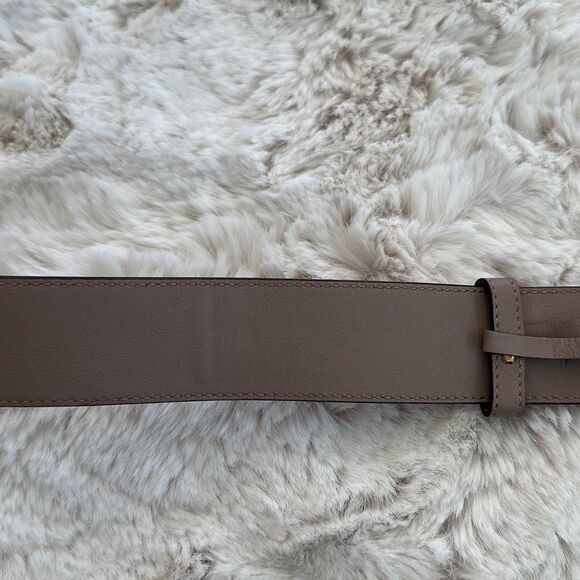 Gucci Calfskin GG Marmont 40mm Belt Size 95 in Porcelain Rose